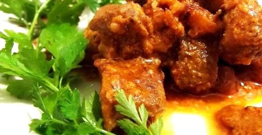 Мясо в мультиварке кусочками