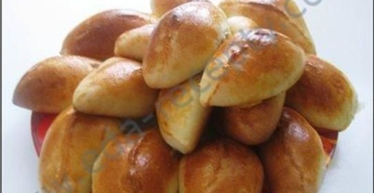 Пирожки из теста на молоке с капустой