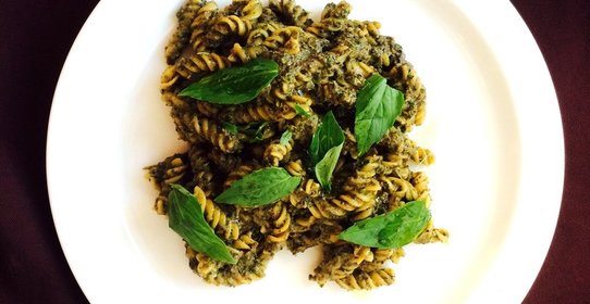 Фузилли с оливковым тапенадом