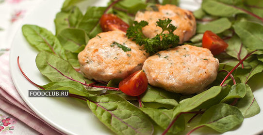 Котлеты из красной и белой рыбы