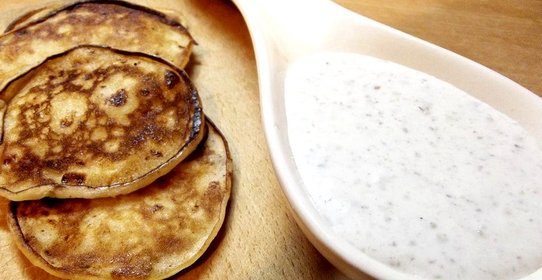 Ореховый соус к оладьям