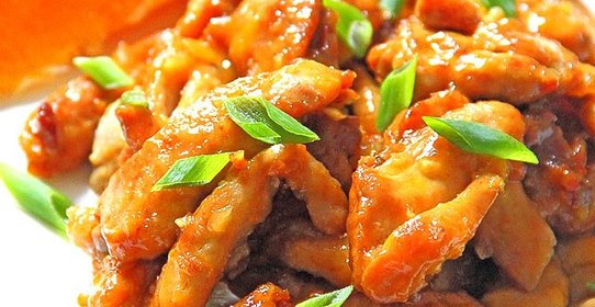 Острая курица по-китайски