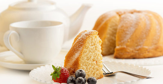 Ванильный бисквитный кекс