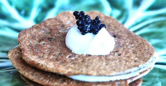 Блинчики из ржаной муки