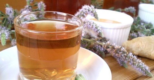 Медовый напиток с мелиссой