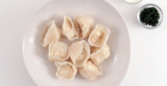 Пельмени с судаком