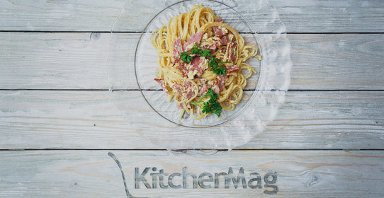 Домашняя паста карбонара