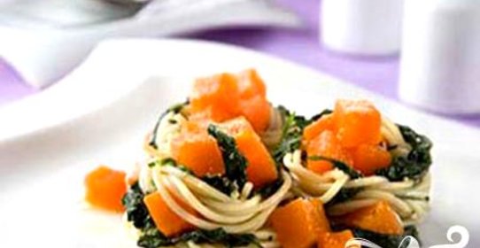 Спагетти с тыквой