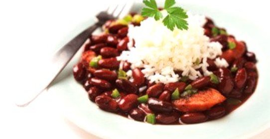 Салат из красной фасоли