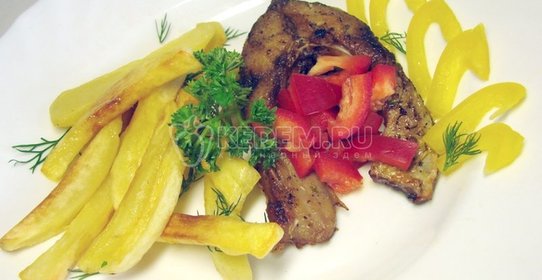 Сазан жареный на оливковом масле