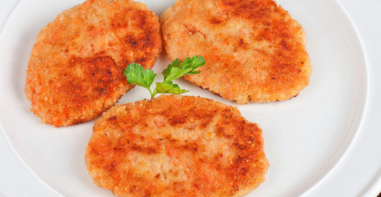 Морковные котлеты на пару