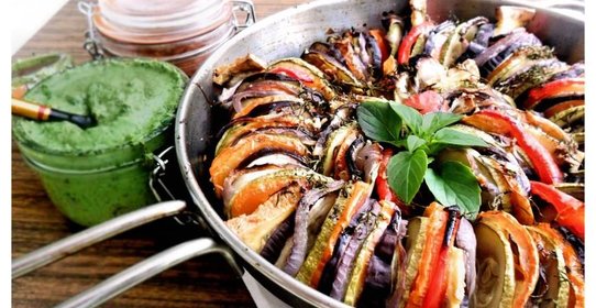 Рататуй с сыром Тофу