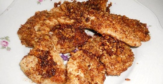 Курица в миндале