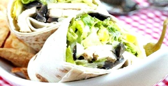 Рулетики Цезарь с курицей