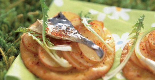 Пирог с картофелем и рыбой