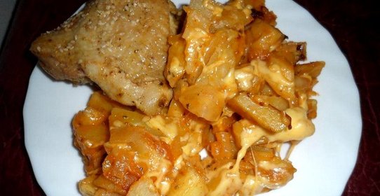 Картошка с сыром