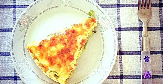 Французский луковый пирог