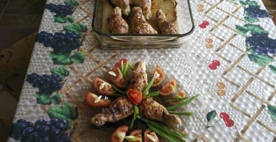 Фаршированные куриные ножки
