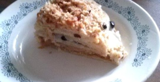 Наполеон с черникой