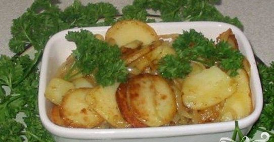 Картофель по-лионски