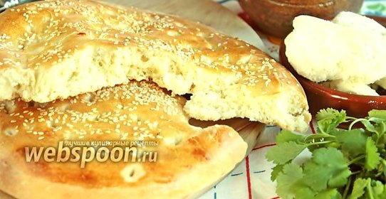 Хлебная лепёшка на минералке