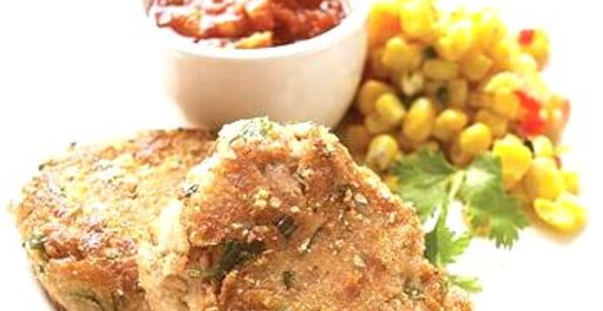 Котлеты из тунца