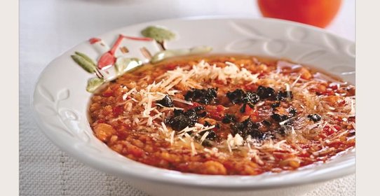 «Паппа аль помодоро», томатный суп с хлебом