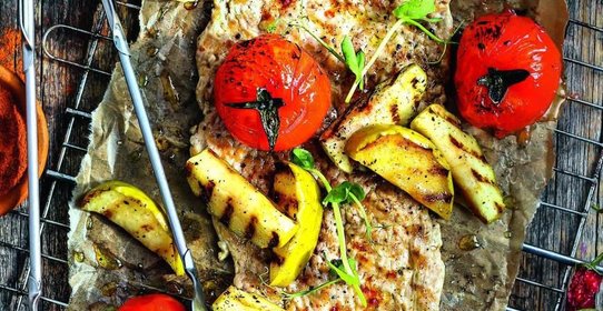 Быстрый шницель из свинины