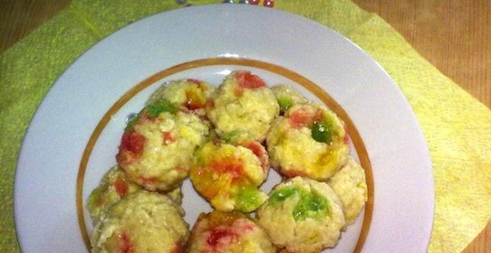 Печенье с карамелью