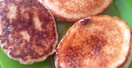 Оладьи на кокосовом молоке