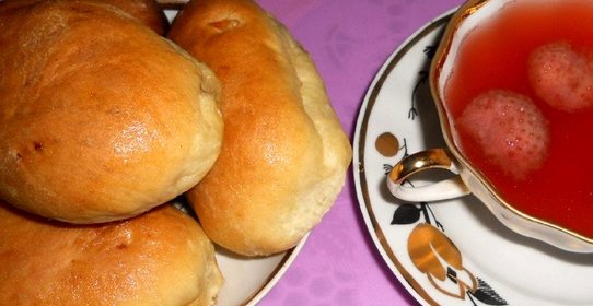 Домашние пирожки с яблоками