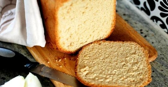 Белый хлеб в хлебопечке