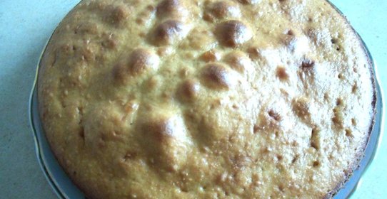 Вишневый пирог на кефире