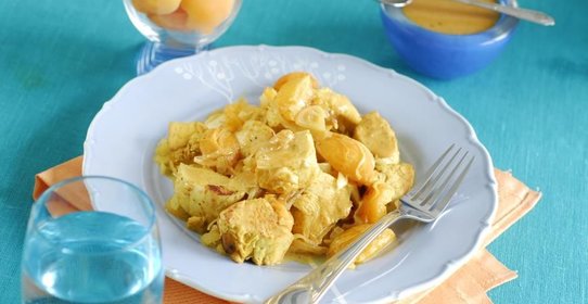 Филе индейки с абрикосами