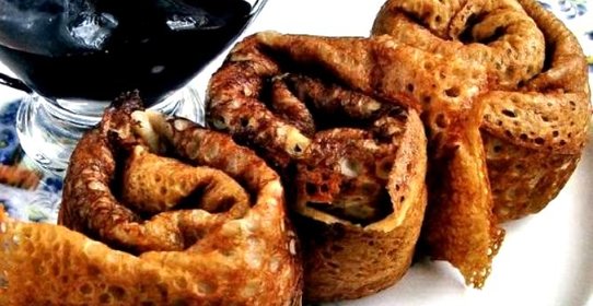 Блины гречневые на кефире