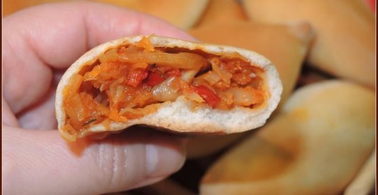 Пирожки с капустой