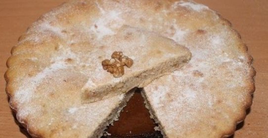 Пирог-минутка в духовке