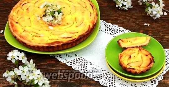 Яблочный пирог-киш