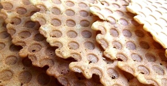 Вафли диетические в вафельнице