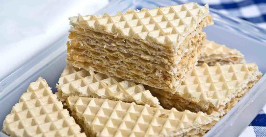 Вафельный торт со сгущенкой «Андруты»