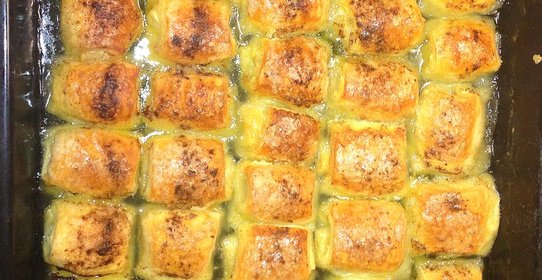 Слойки с яблоками и спрайтом