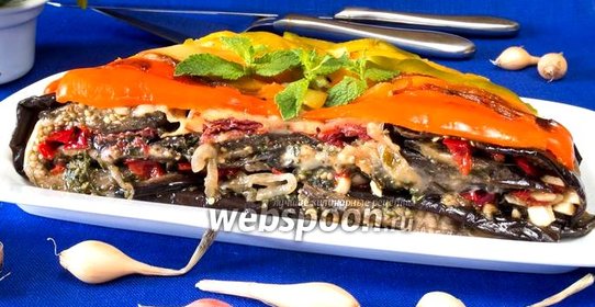 Торт из баклажанов