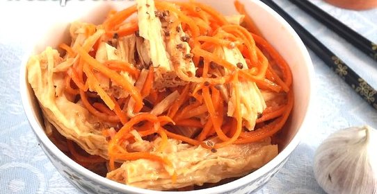 Соевая спаржа по-корейски