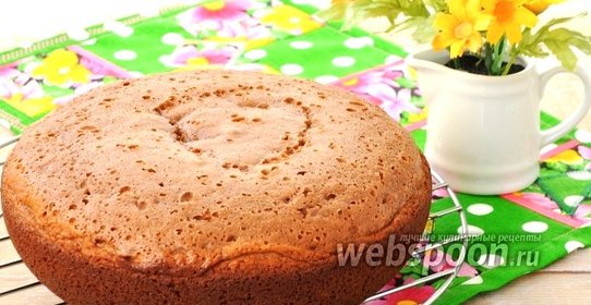 Бисквит «Пражский» в мультиварке