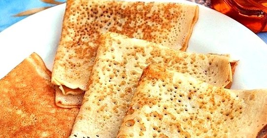 Блинчики на заварном тесте