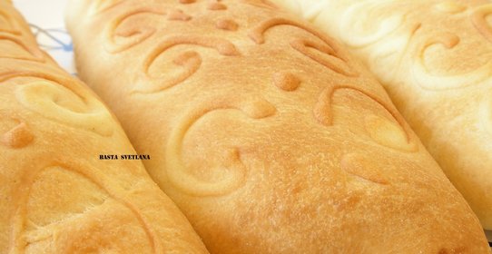 Хлебцы с узором