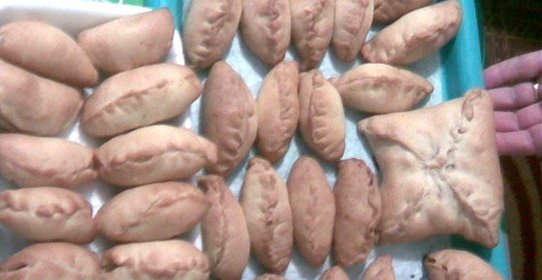 Пирожки с куриной печенью