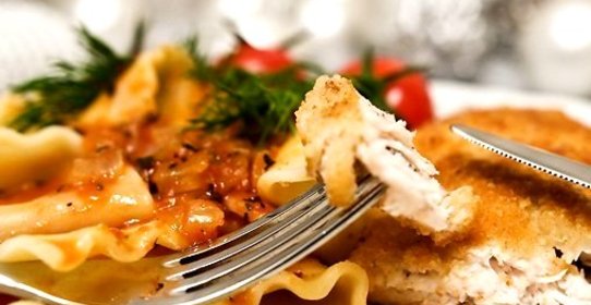 Курица по-милански