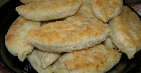 Постные пирожки с картошкой жареные