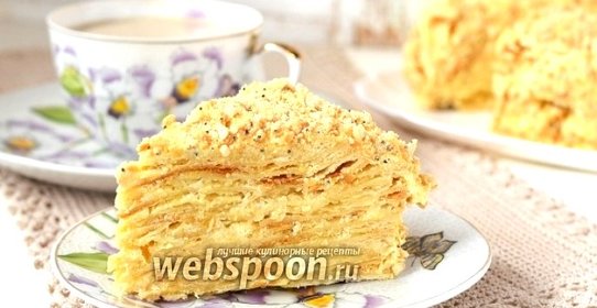 Торт «Нежный наполеон»